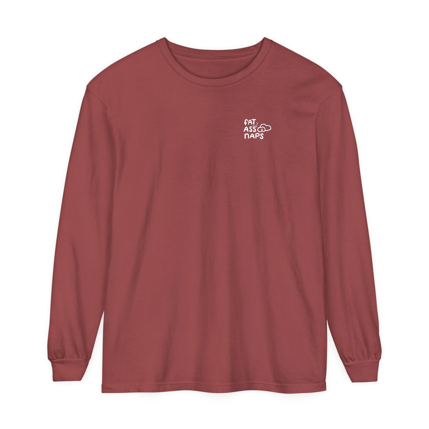 Comfort Long Sleeve Tee [white logo]