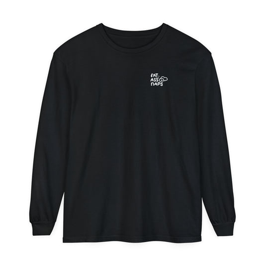 Comfort Long Sleeve Tee [white logo]