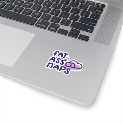 Purple FAN Cloud Sticker