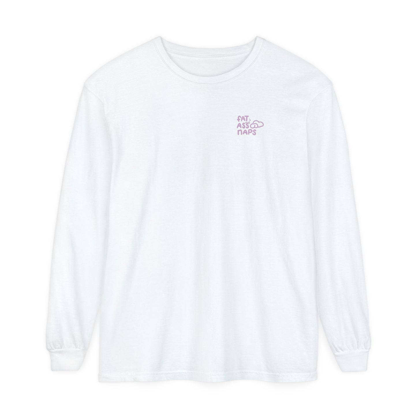 Comfort Long Sleeve Tee [bubble gum logo]