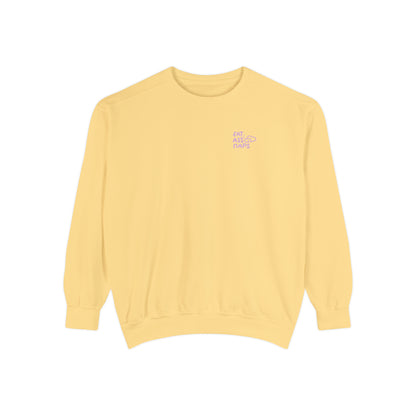 Comfort Crewneck [bubble gum logo]