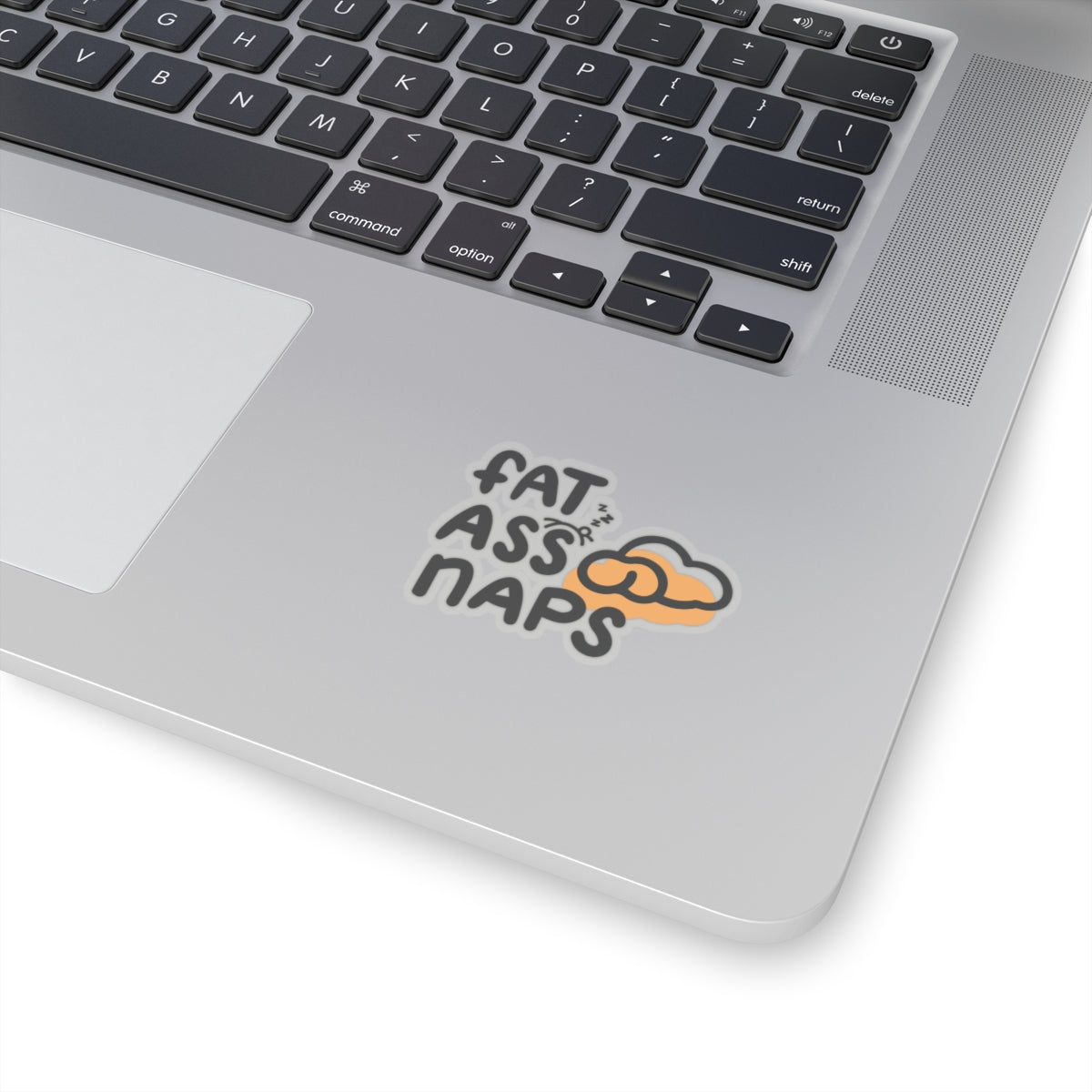 Orange FAN Cloud Sticker