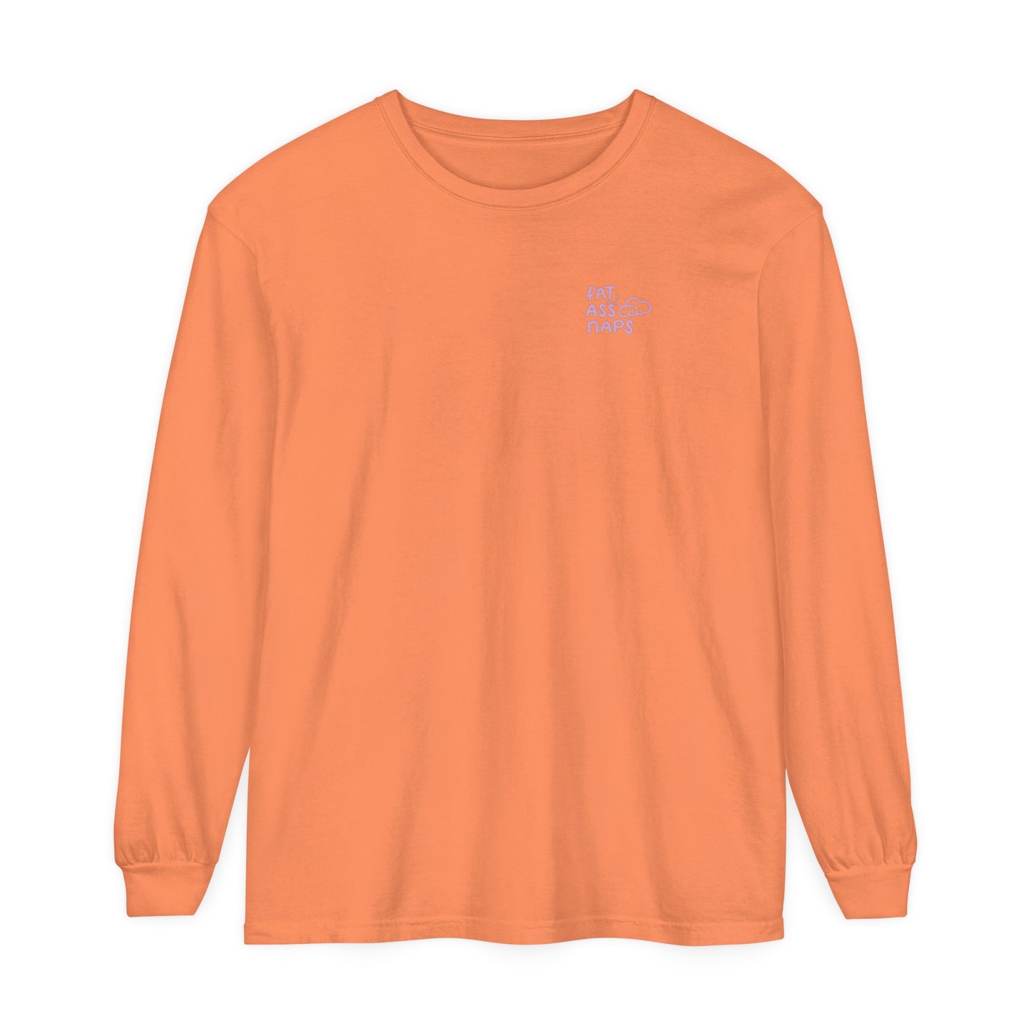 Comfort Long Sleeve Tee [bubble gum logo]